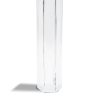Crystal Murano Glass Vase shaped Exagonal. Designed and handmade by Mandruzzato Family. Gettable in 6 different sizes. L size in stock.