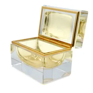 Rectangular Box - Honey and Gold 24 Kt