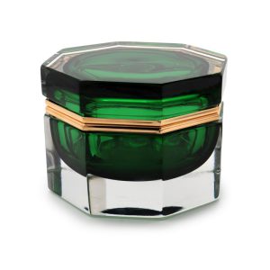 LARGE OCTAGONAL JEWELRY BOX